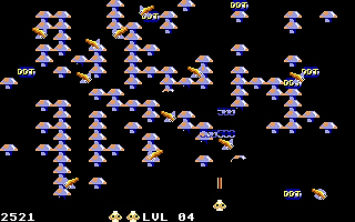 Megapede atari screenshot